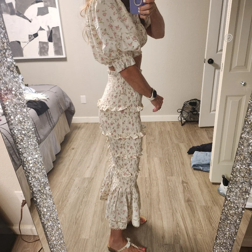 Mable Floral  Skirt Set - Picture 4 of 12